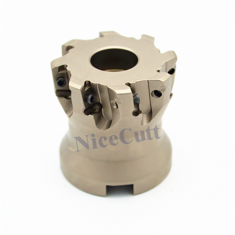 NiceCutt フライスカッター EXN03R 高速送りツールホルダーフライスバー LNMU インサート高速フライスカッター 
