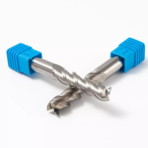 固体炭化物のエンドミルのフライス盤を機械で造る OEM HRC45 Cnc 用具 