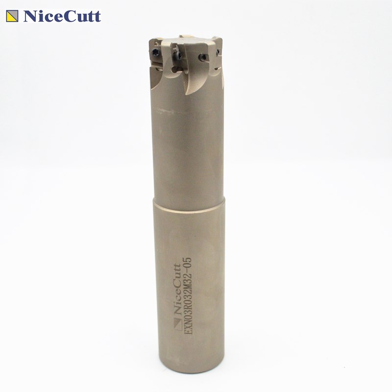 NiceCutt フライスカッター EXN03R 高速送りツールホルダーフライスバー LNMU インサート高速フライスカッター 