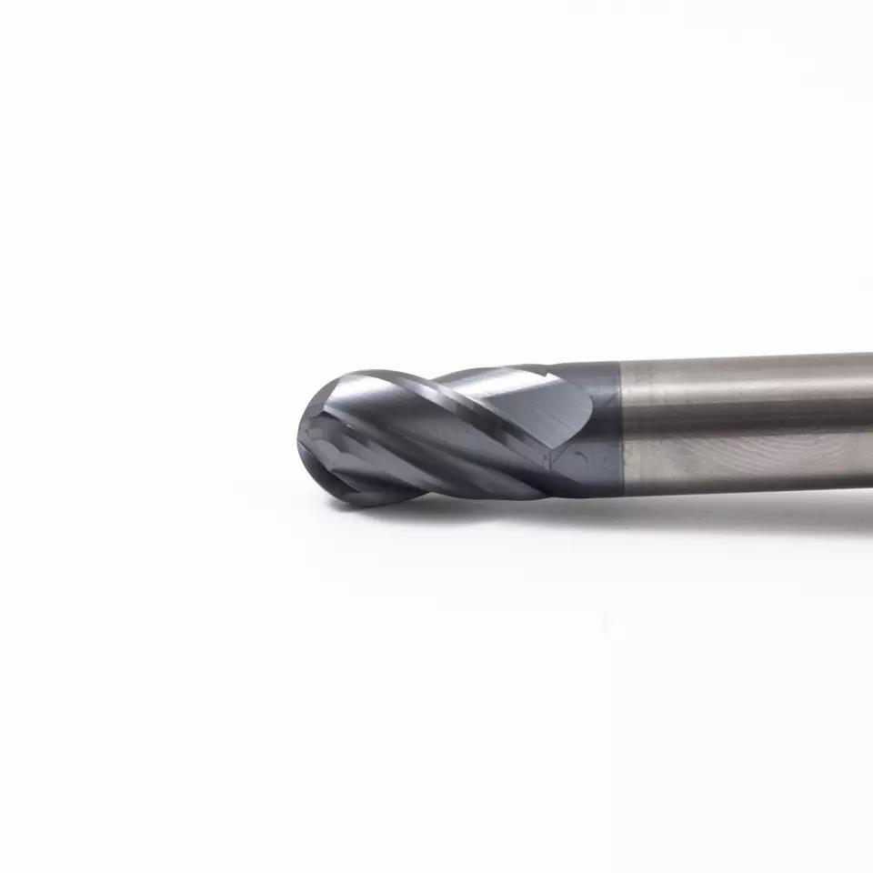 鋼鉄/鋳鉄のための HRC55 フライス盤 Cnc の固体炭化物のエンド ミル